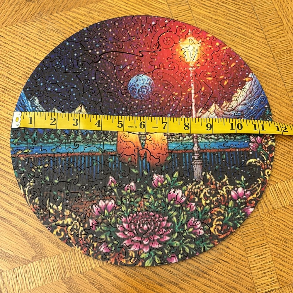 Round Night Sky Puzzle - Picture 4 of 6